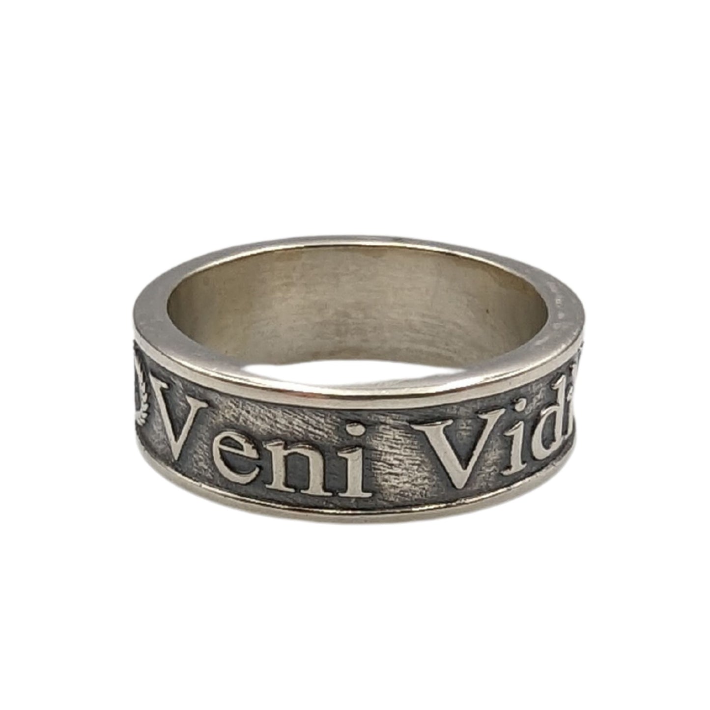 Перстень veni vidi vici 16 мм Срібло 925