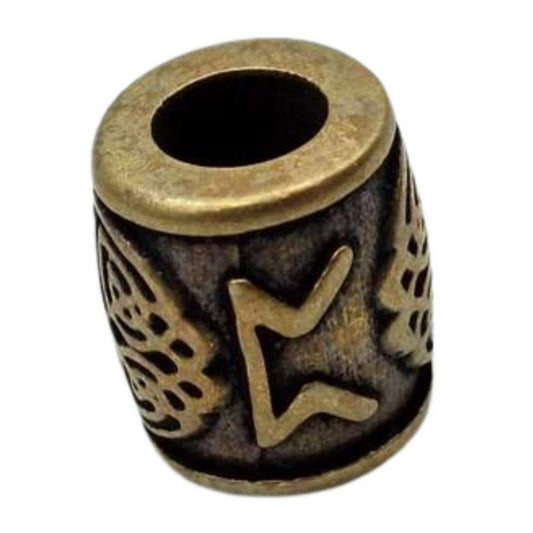 Бронзова намистина з руною Perthro Перт