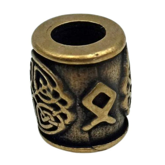 Бронзова намистина з руною Othala Одал