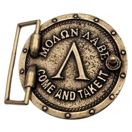 Пряжка Спартанський шолом воїна