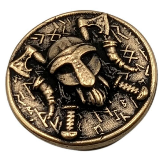 Кругла намистина Воїн-вікінг для паракорду