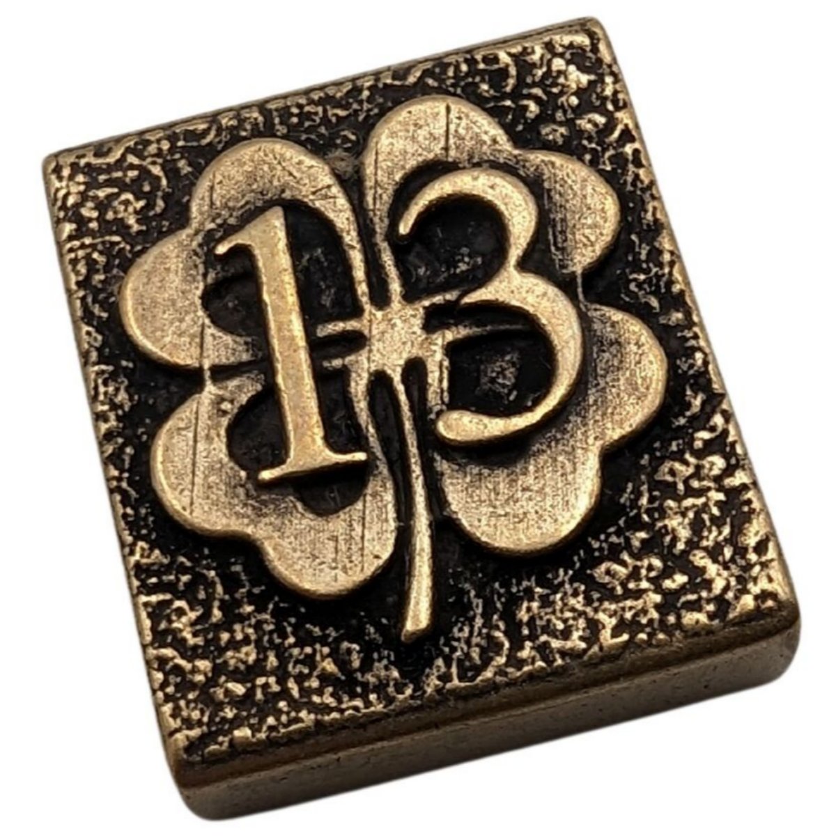 Бронзова молле кліпса "Lucky 13"