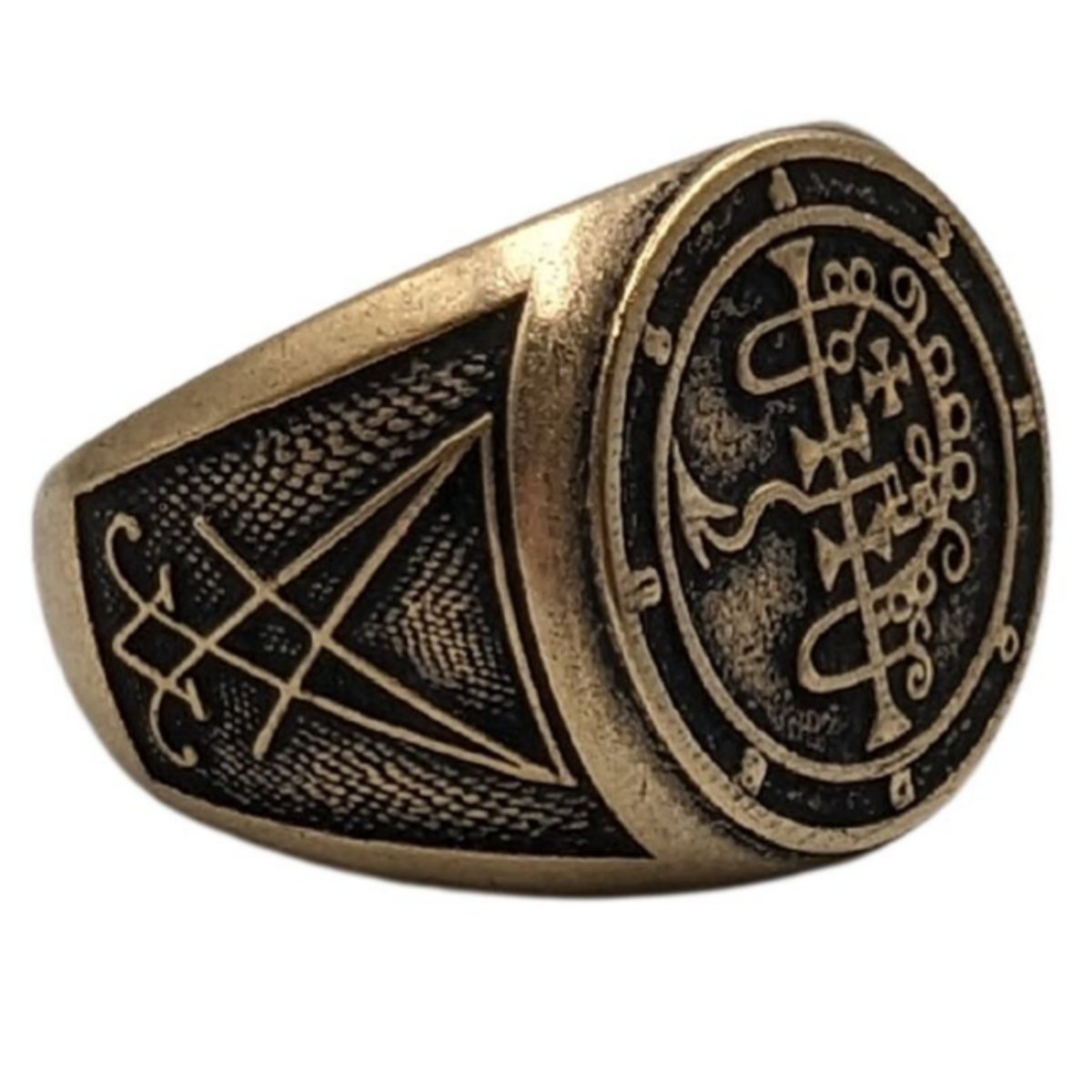Перстень з сигілою демона Асмодея Asmodeus