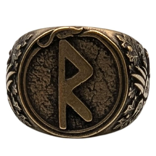 Перстень з руною Райдо