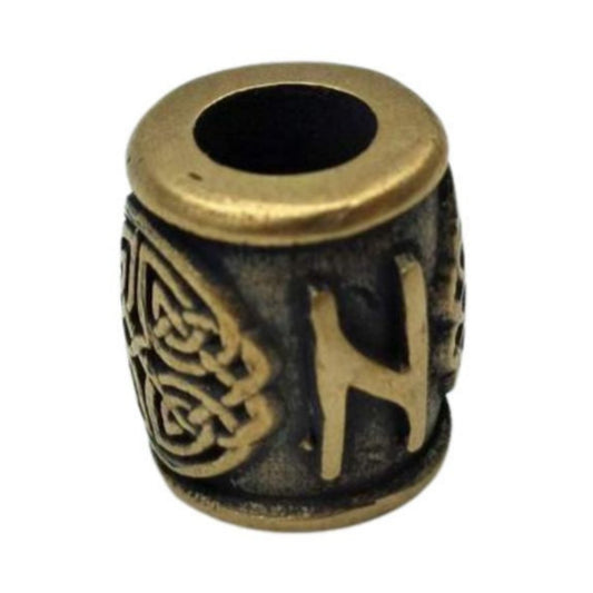 Паракордова намистина з руною Hagalaz Хагалаз