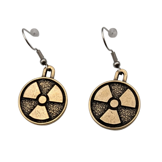 Бронзові сережки Радіація Бронза