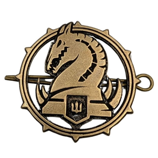 Кокарда 47 ОМБр з бронзи Бронза