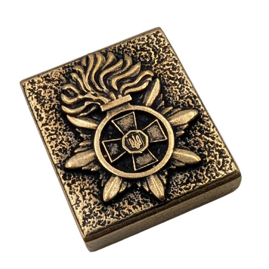 Молле кліпса Національна Гвардія України Бронза