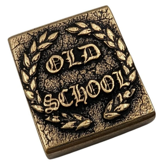 Молле кліпса Old school з бронзи