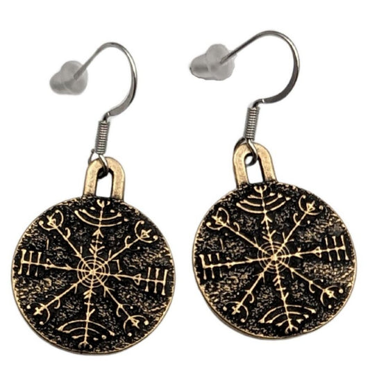 Вельдісмагн бронзові сережки