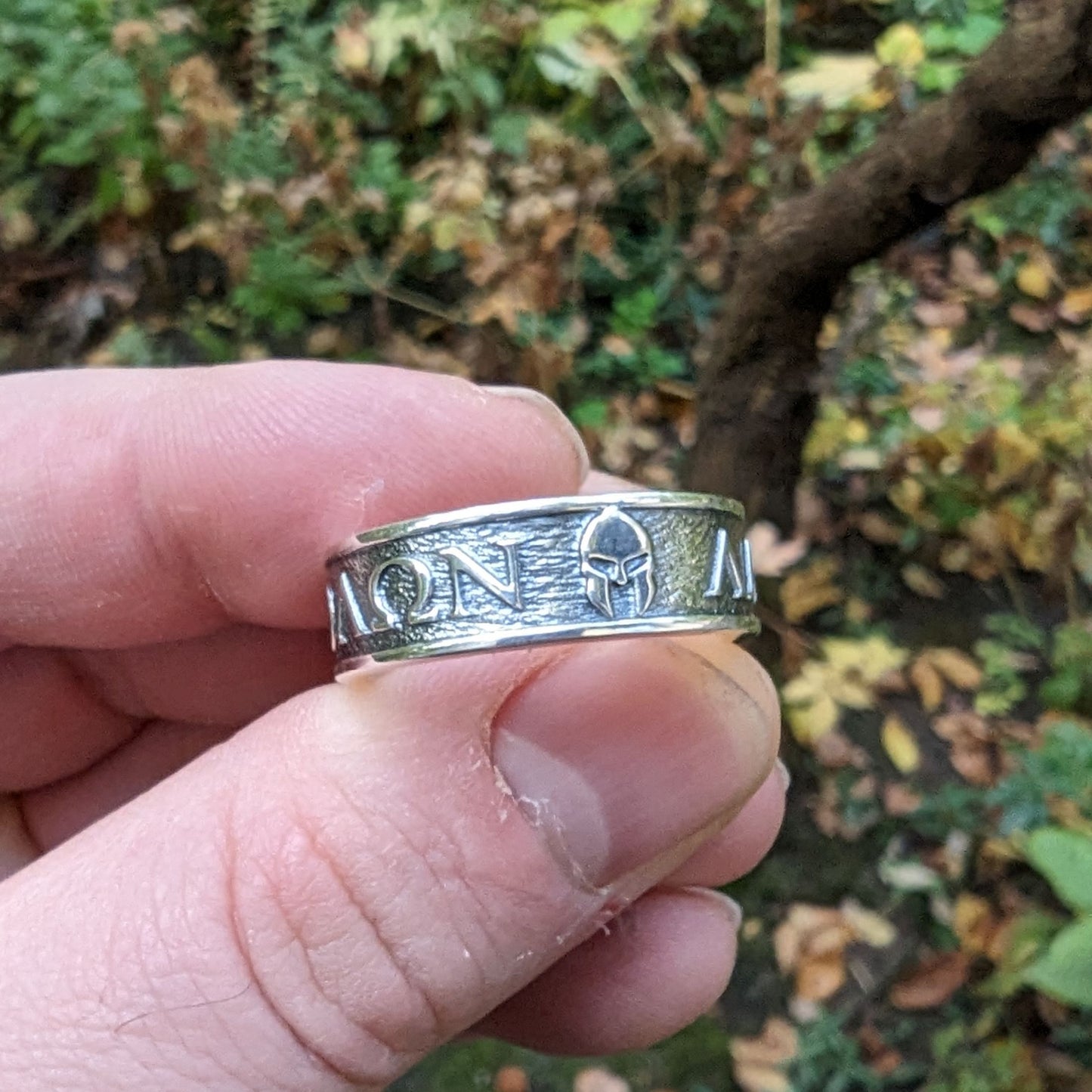 Перстень Molon Labe