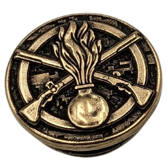 Механізовані війська намистина для паракорду з бронзи