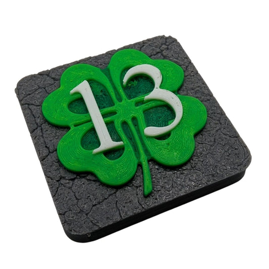 Магніт Lucky 13 з конюшиною