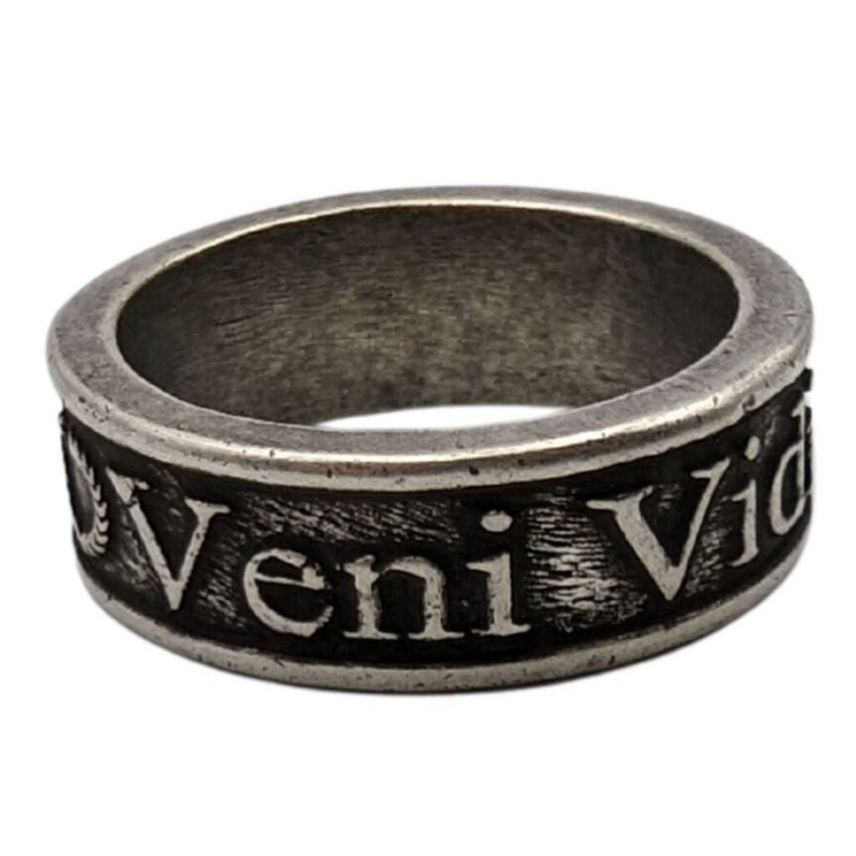 Перстень veni vidi vici 16 мм Посріблення