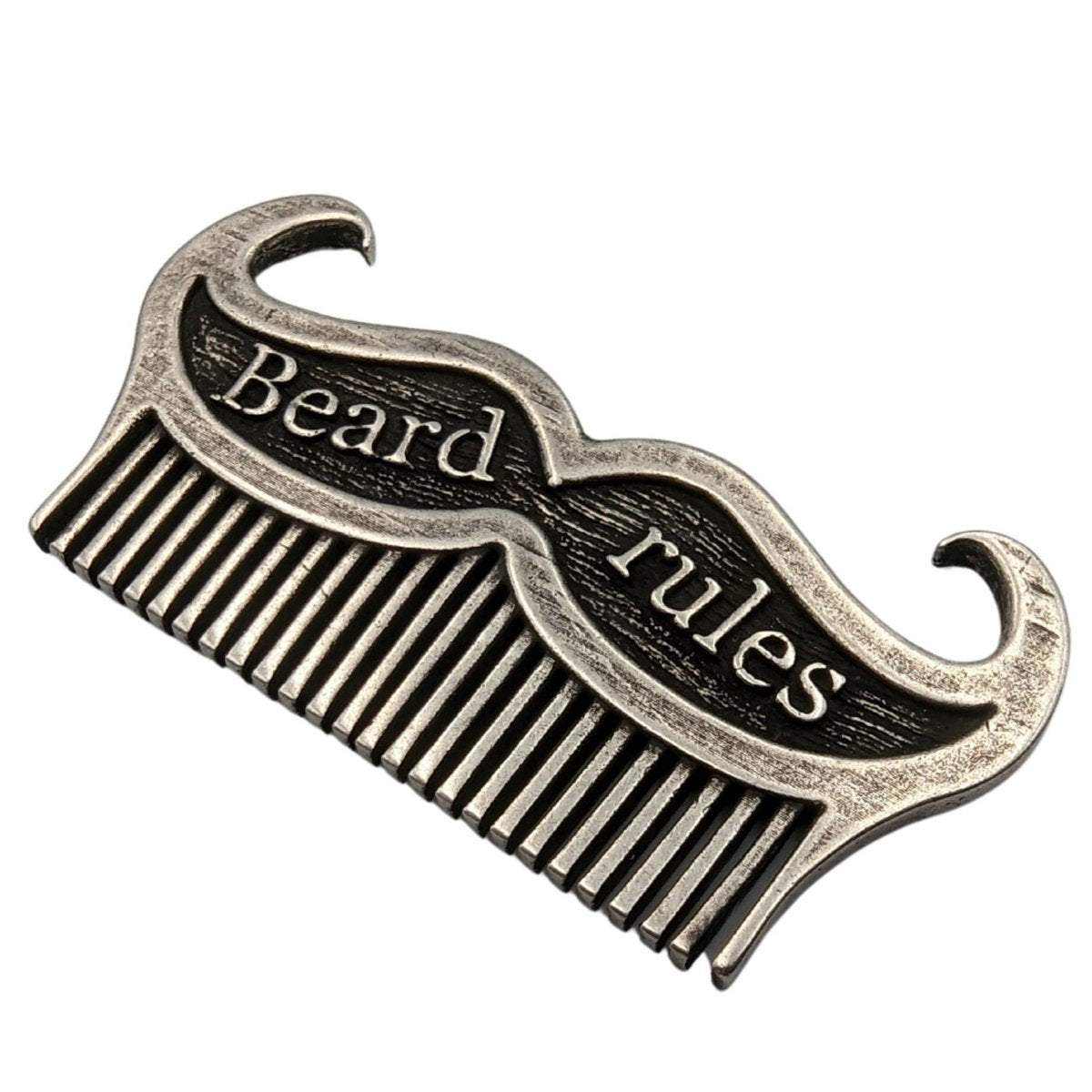 Гребінець для бороди Beard rules Посріблення