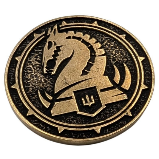 Бронзовий коїн з емблемою 47 ОМБр