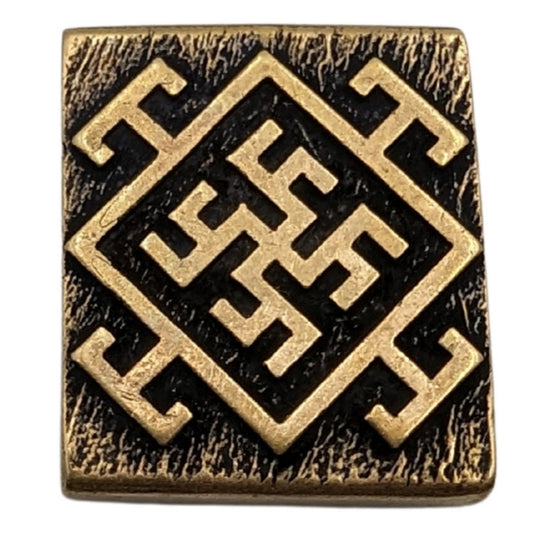 Молле кліпса Перунів Цвіт з бронзи