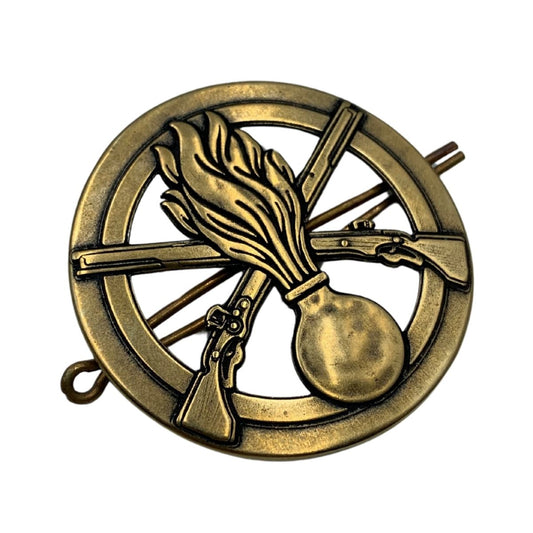 Кокарда Механізовані війська з бронзи