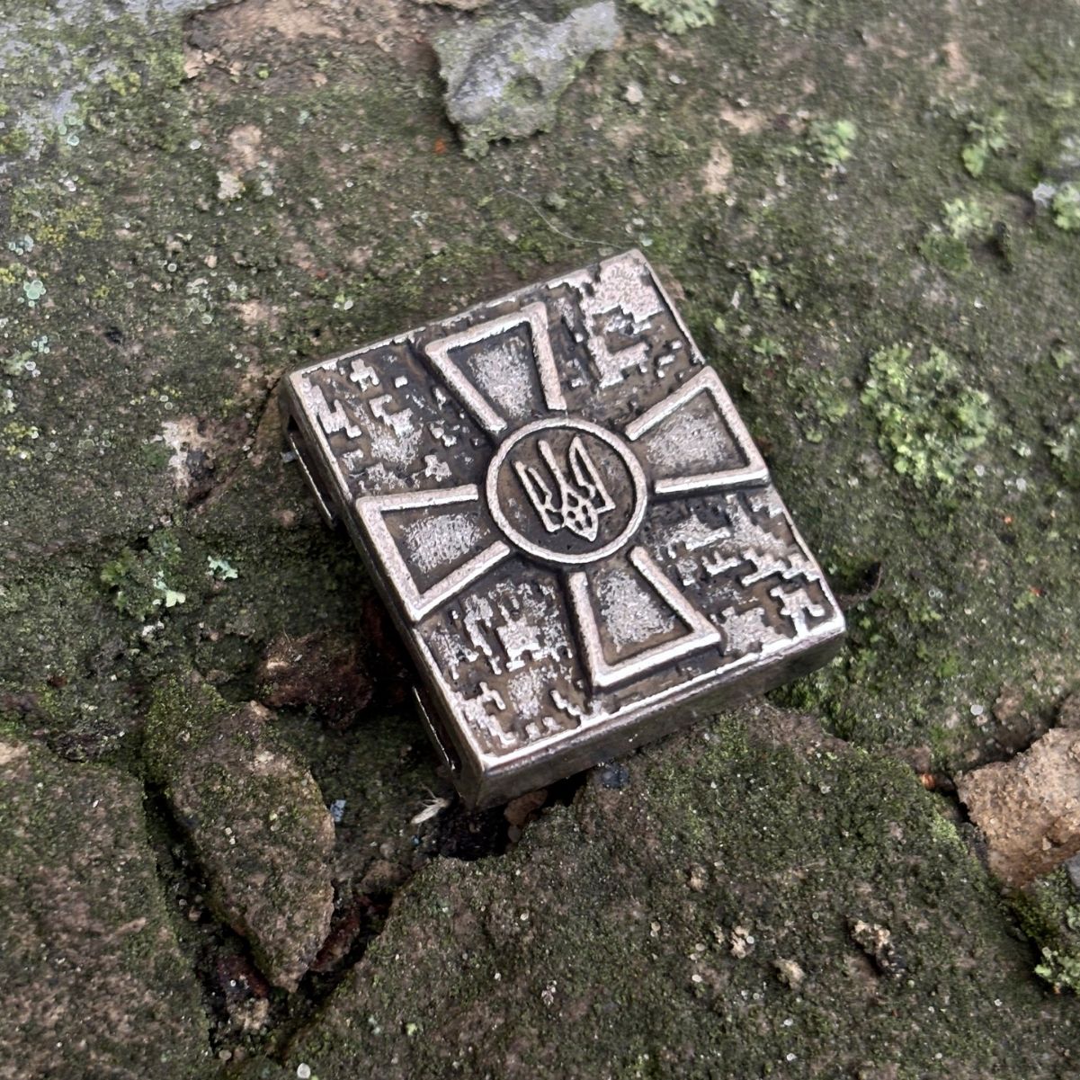 Молле кліпса з логотипом сухопутних військ ЗСУ