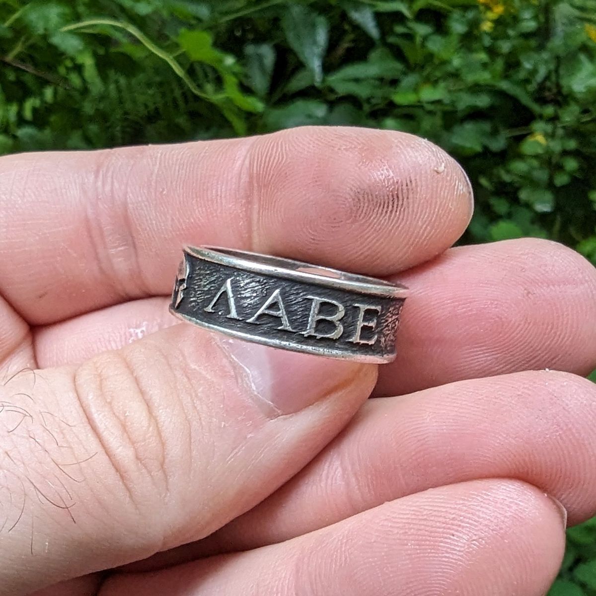 Перстень Molon Labe