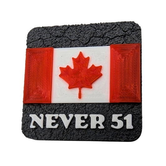 Магніт Канада Never 51