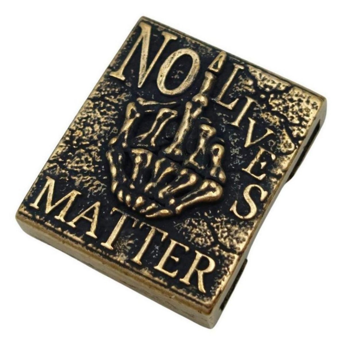 "No lives matter" молле кліпса Бронза