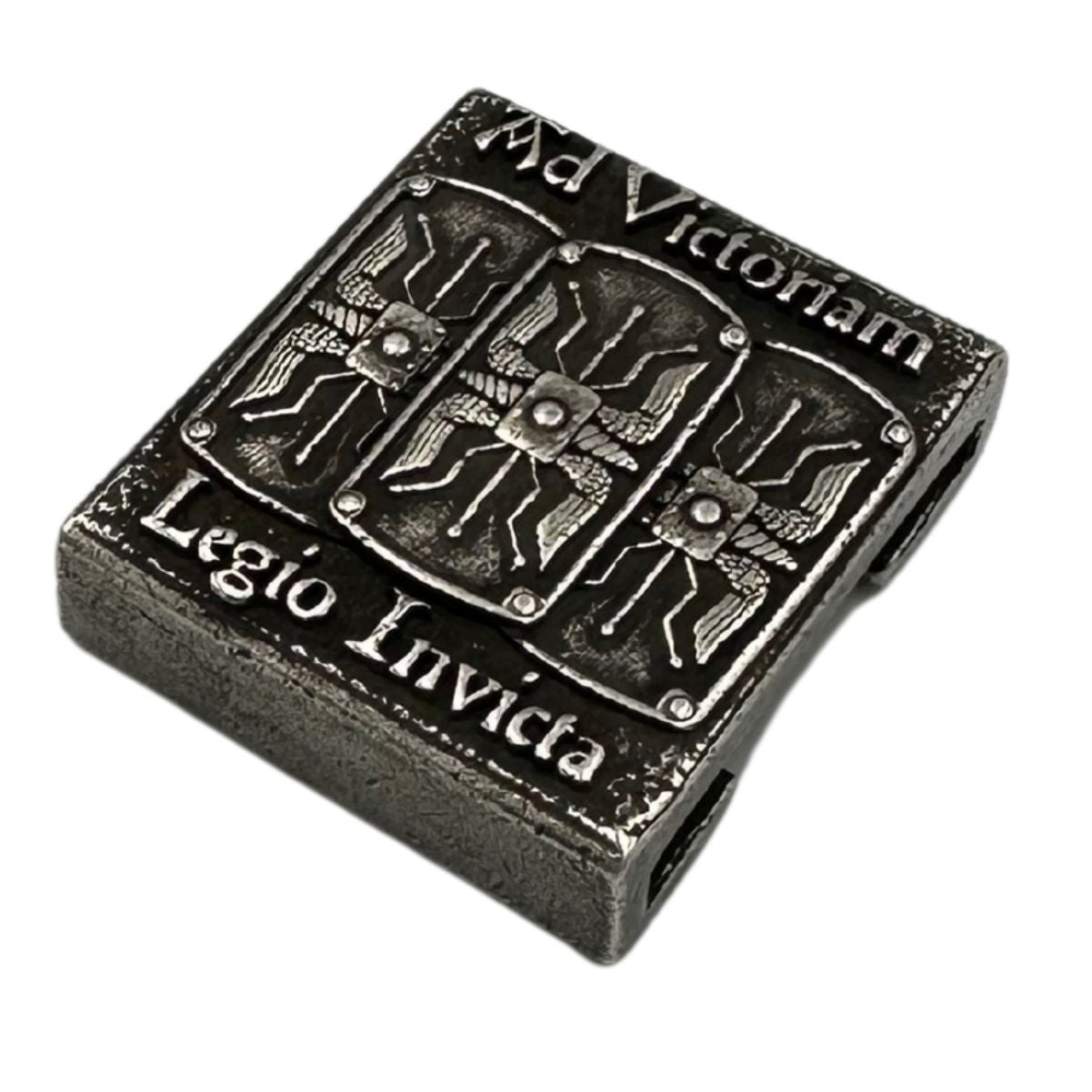 Молле кліпса "Legio invicta" з бронзи