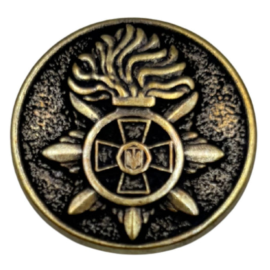 Національна гвардія України намистина для паракорду з бронзи