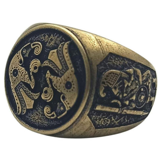 Скандинавські ворони перстень