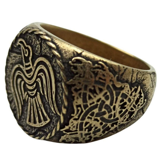 Перстень Стяг з круком