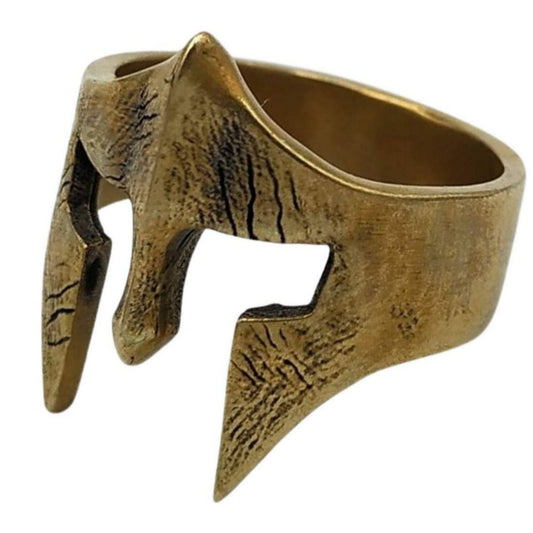 Перстень Спартанський шолом воїна