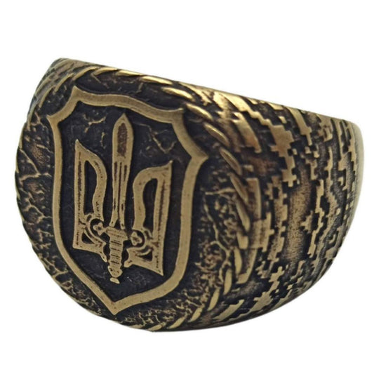 Перстень-печатка з Тризубом ОУН
