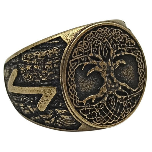 Перстень з деревом Іггдрасіль