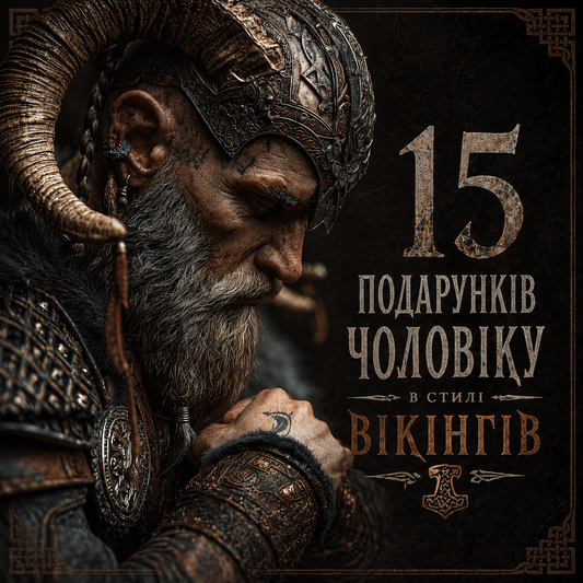 15 ідей подарунків для чоловіка у стилі вікінгів ⚔️