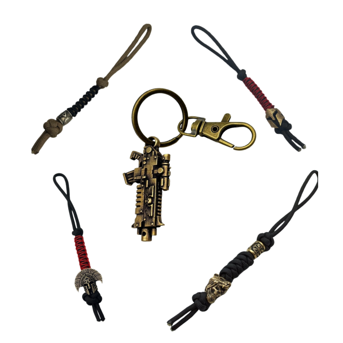 Темляки з паракорду та брелоки