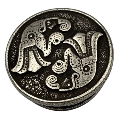 Нордичні Ворони - Намистина для паракорду Посріблення