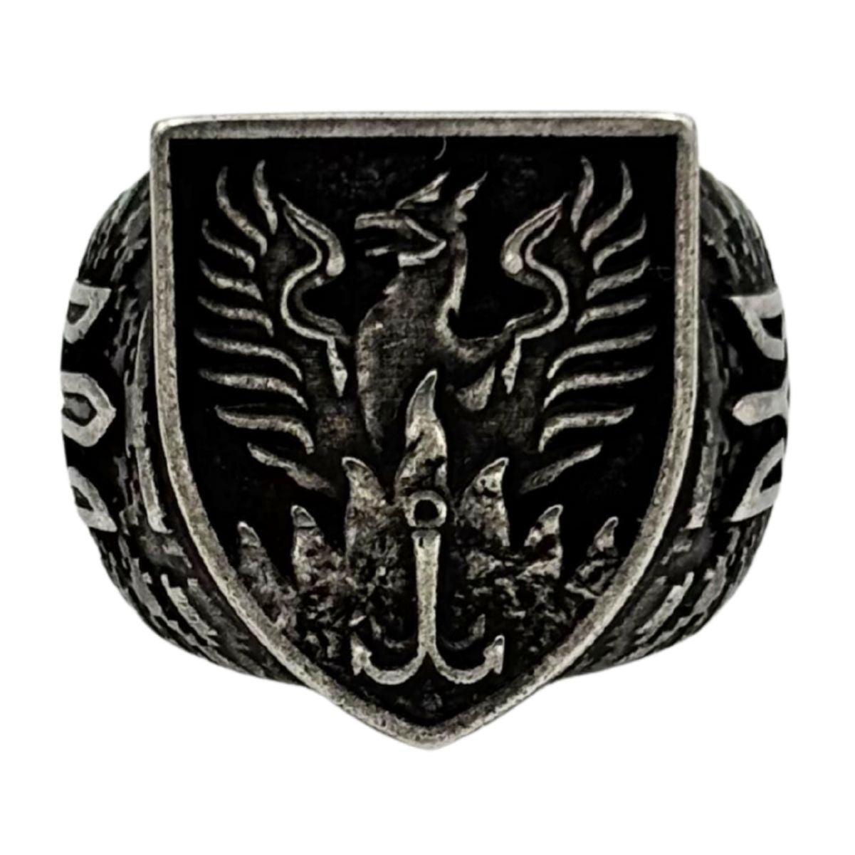 Перстень Віійськової частини А7367 16 мм Посріблення