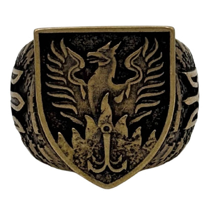 Перстень Віійськової частини А7367 16 мм Бронза