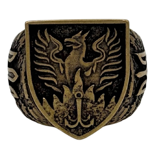 Перстень Віійськової частини А7367 16 мм Бронза