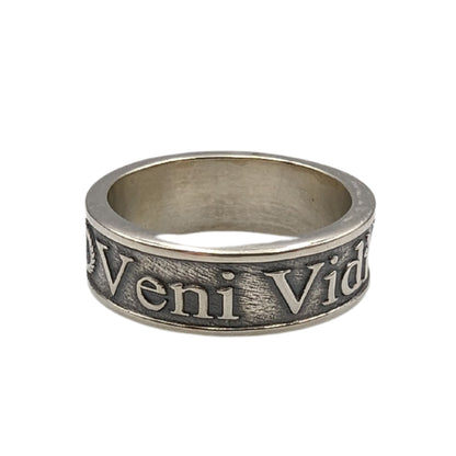 Перстень veni vidi vici 16 мм Срібло 925