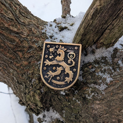 Герб Фінляндії намистина для паракорду