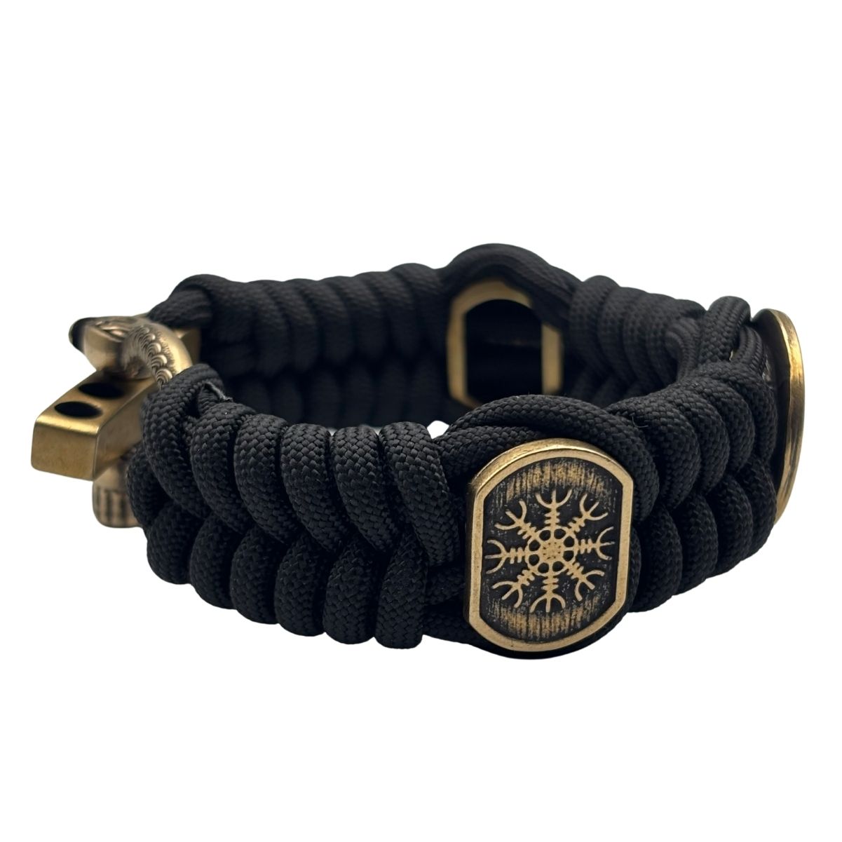 Паракордовий браслет з намистинами Сігурд та Фафнір