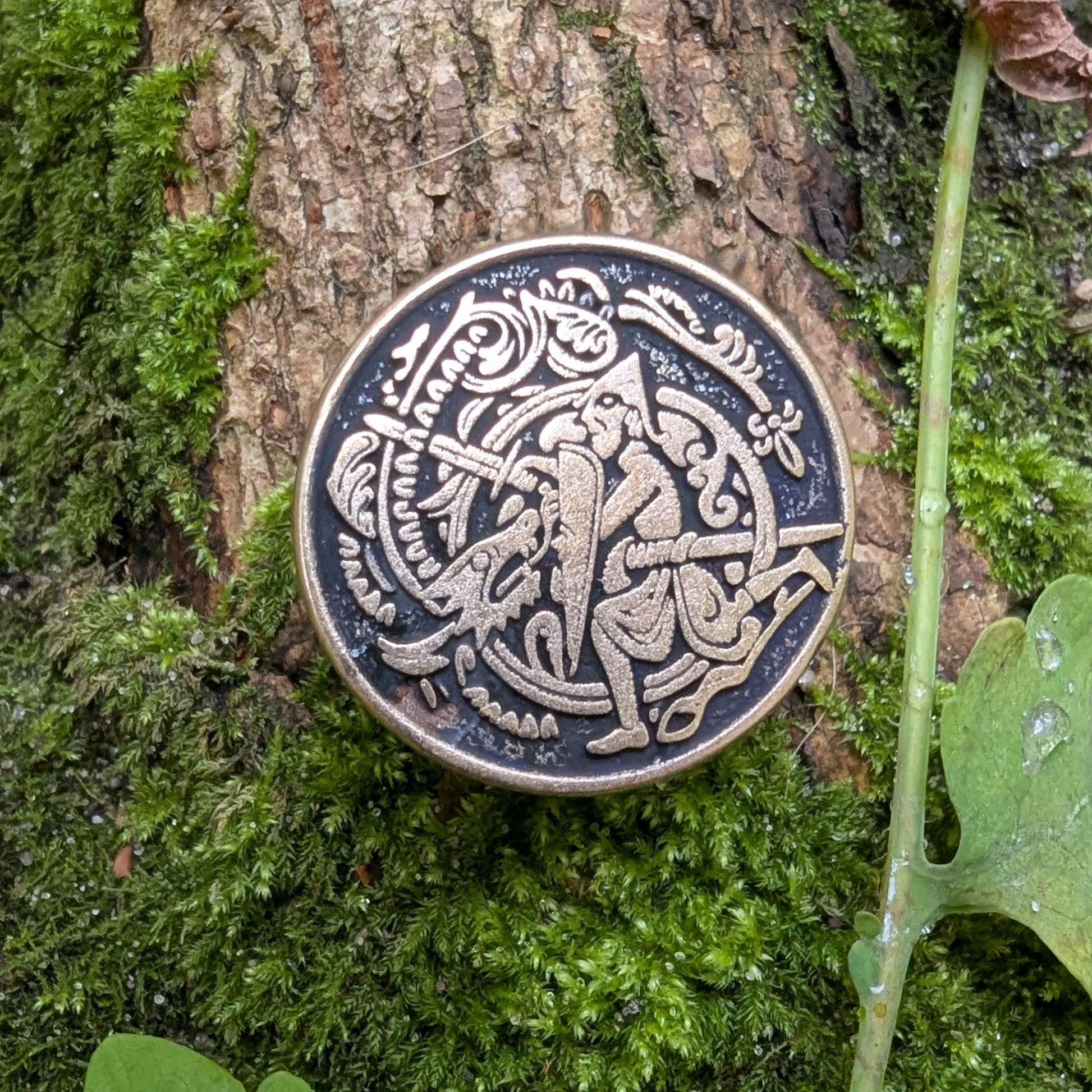 Сігурд та Фафнір Намистина для паракорду