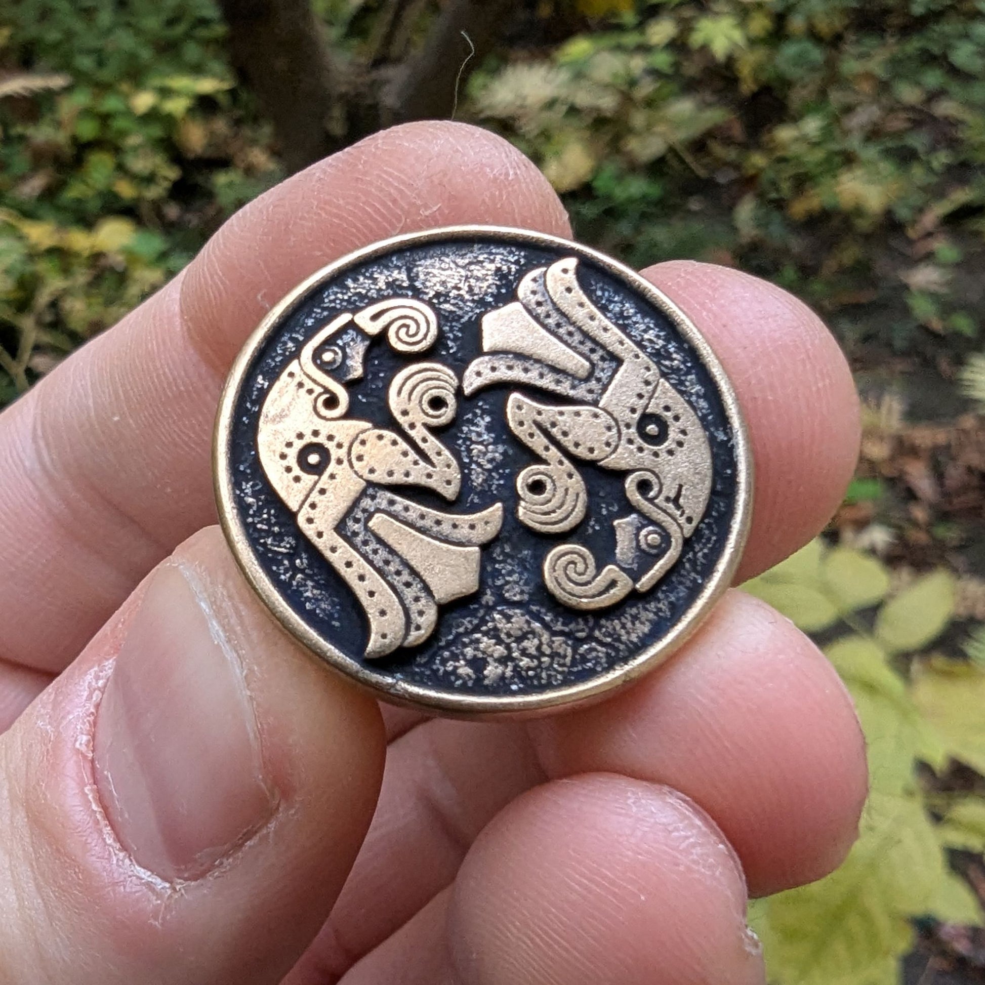 Нордичні Ворони - Намистина для паракорду