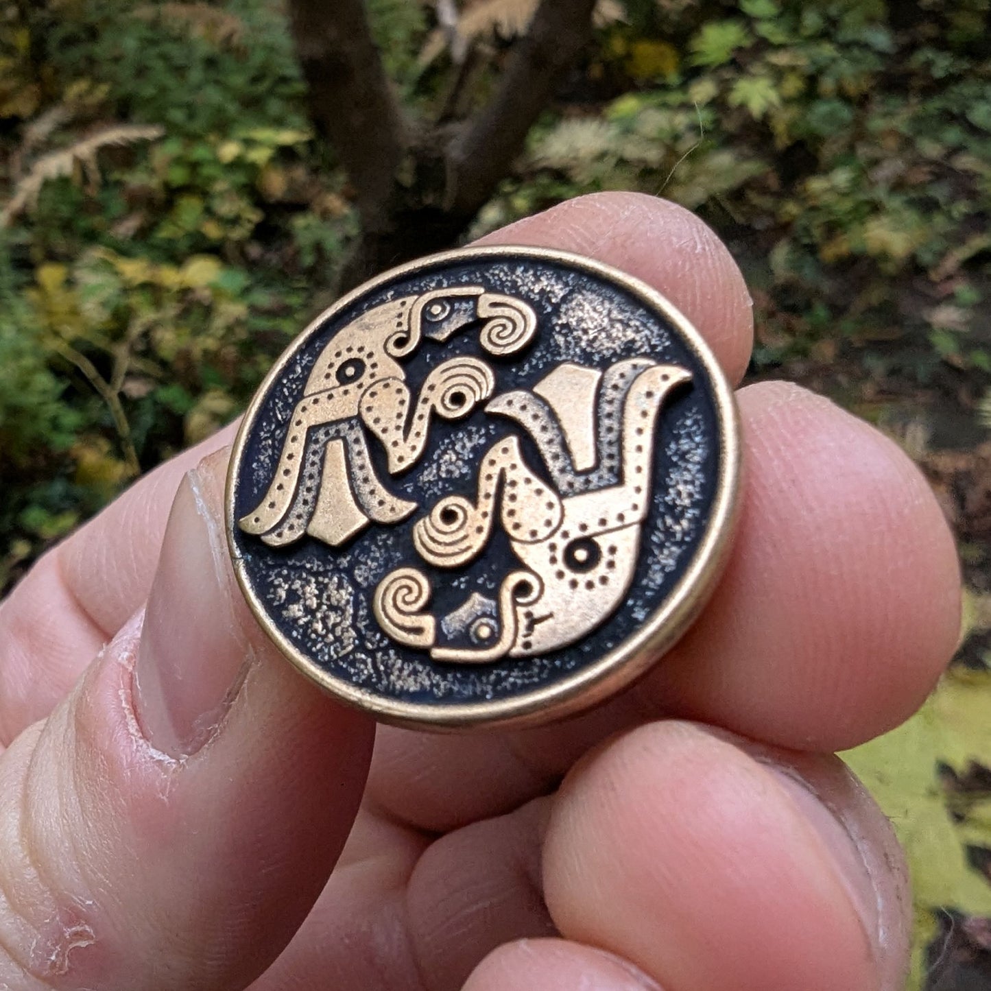 Нордичні Ворони - Намистина для паракорду