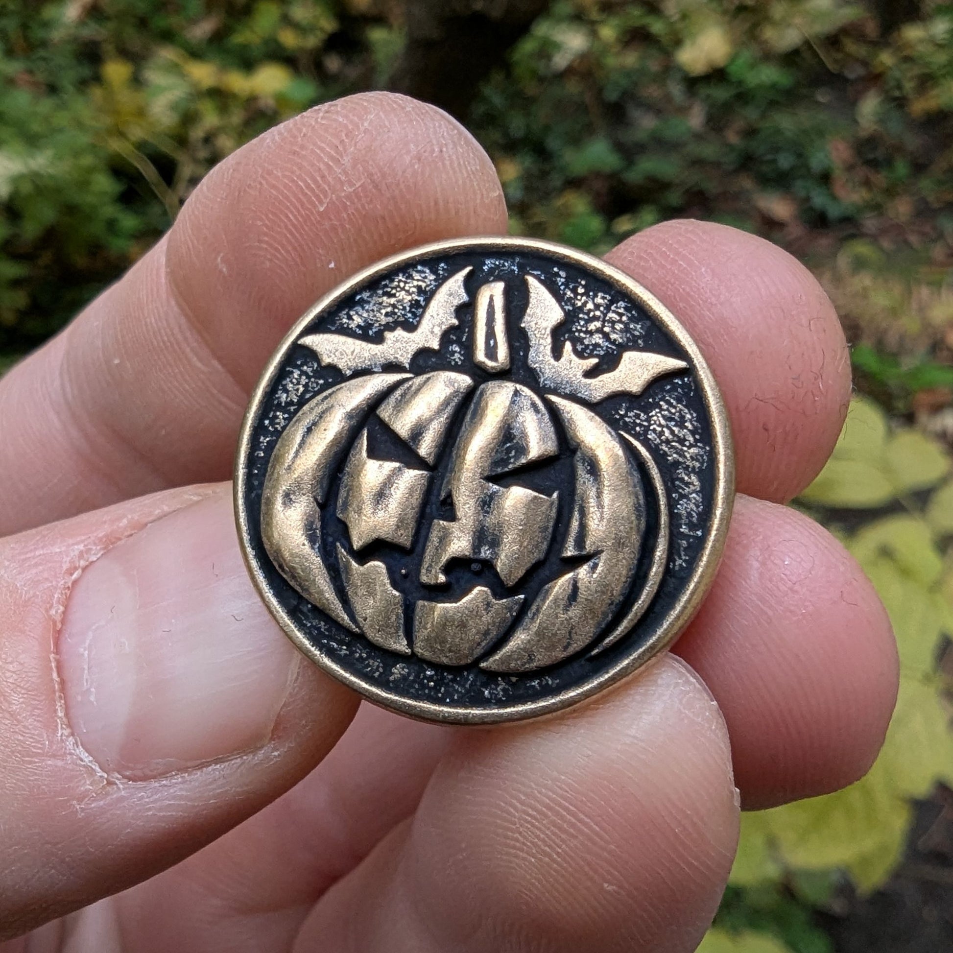 Хелловін - Намистина для паракорду