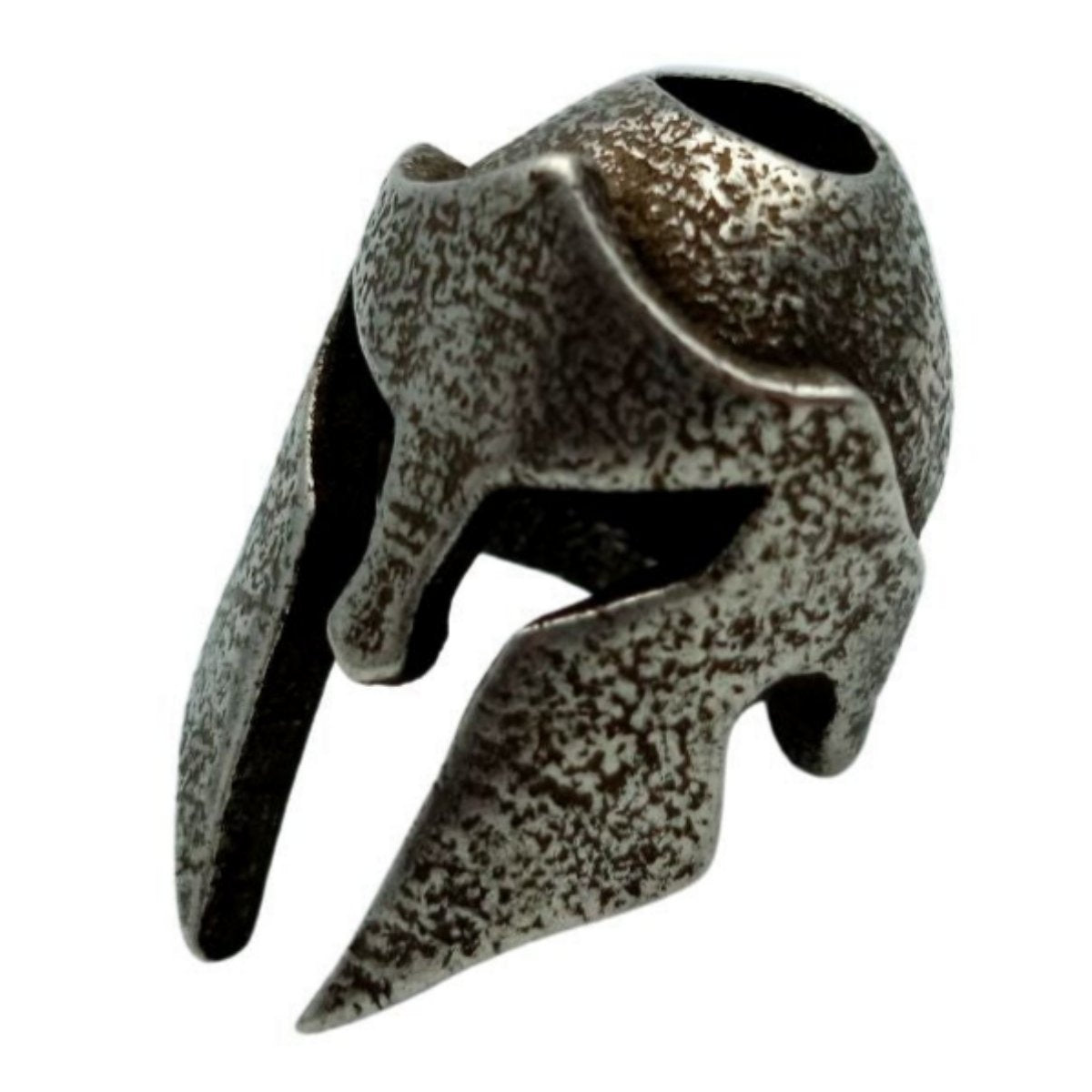 Паракордова намистина Спартанський шолом воїна Посріблення