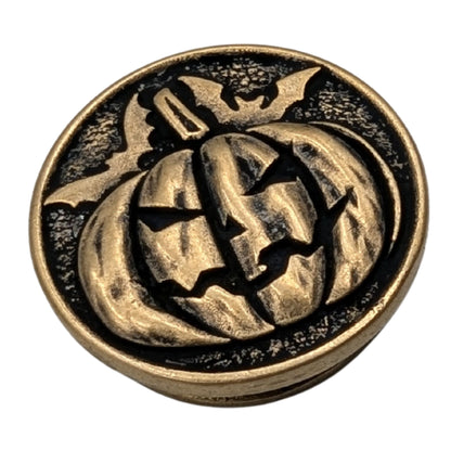 Хелловін - Намистина для паракорду Бронза