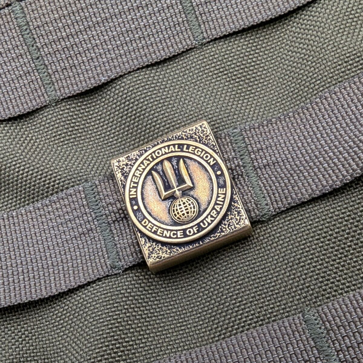Кліпса MOLLE Інтернаціональний легіон територіальної оборони України