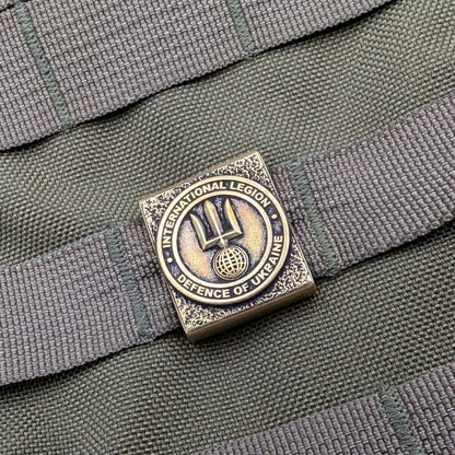 Кліпса MOLLE Інтернаціональний легіон територіальної оборони України